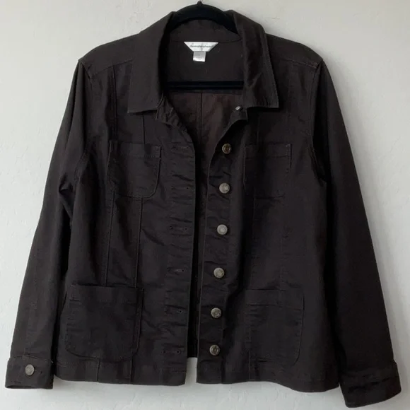 Brown Christopher & Banks Jacket - Picture 1 of 15